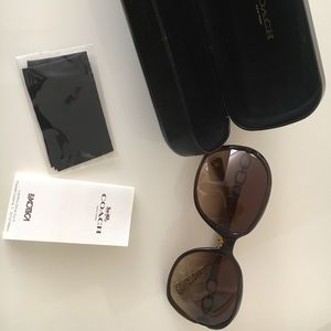 Coach Natasha Sunglasses Brown
